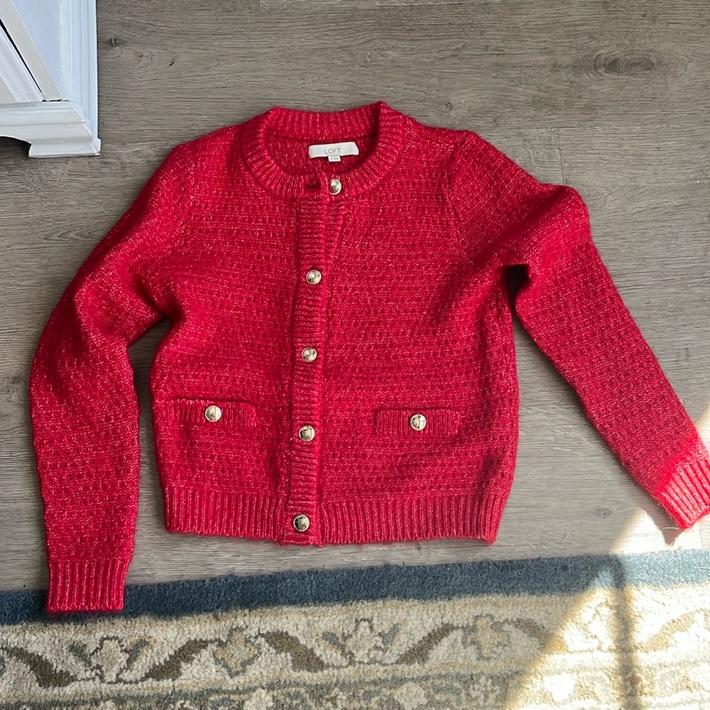 Loft sweater pink small